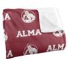 Alma College Blanket, 60"x80" Logo Pattern Silky Touch Super Soft Throw Blanket view 3