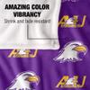 Ashland University Blanket, 60"x80" Logo Pattern Silky Touch Super Soft Throw Blanket view 4