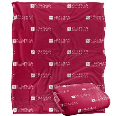 Chapman University Blanket, 60"x80" Logo Pattern Silky Touch Super Soft Throw Blanket