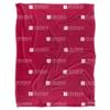 Chapman University Blanket, 60"x80" Logo Pattern Silky Touch Super Soft Throw Blanket view 2