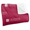Chapman University Blanket, 60"x80" Logo Pattern Silky Touch Super Soft Throw Blanket view 3