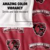 Bridgewater State University Blanket, 60"x80" Logo Pattern Silky Touch Super Soft Throw Blanket view 4