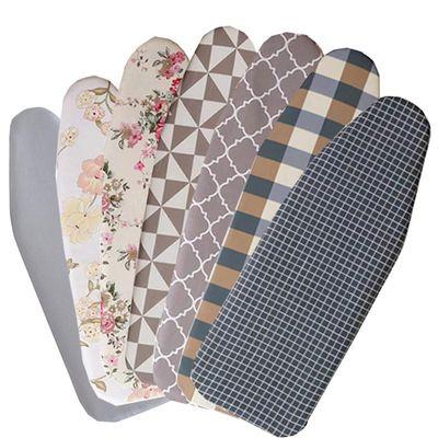 WKLDFS Cotton Iron Board Cover 90X30CM 100x34cm 110x34cm 120x38cm Ironing Cover Durable Scorch Tight Fit Ironing Board Cover Standard Size for Smooth Iron(B2,M(100x34cm/39x13in))