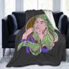 Beautiful Portrait of a Girl Throw Blanket for Couch Bed Sofa Soft and Comfortable Blankets 50"x40" Anti-Pilling Flannel Blanket view 2