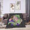 Beautiful Portrait of a Girl Throw Blanket for Couch Bed Sofa Soft and Comfortable Blankets 50"x40" Anti-Pilling Flannel Blanket view 3