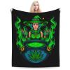 Cartoon Characters Throw Blanket for Couch Bed Sofa Soft and Comfortable Blankets 80"x60" Anti-Pilling Flannel Blanket view 1