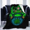 Cartoon Characters Throw Blanket for Couch Bed Sofa Soft and Comfortable Blankets 80"x60" Anti-Pilling Flannel Blanket view 2