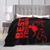 Best Friends for Life Throw Blanket for Couch Bed Sofa Soft and Comfortable Blankets 80"x60" Anti-Pilling Flannel Blanket view 4