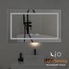 24''x40''LED Lighted Bathroom Medicine/Mirror Cabinet with Light-Sensor Night Light view 2