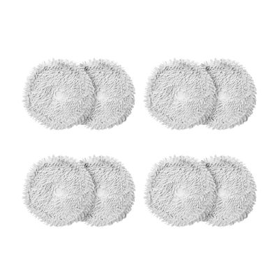 Compatible for Dreame W10 Vacuum Cleaner Accessories Mop Cloth Cleaning Cloth Replacement Parts (Color : 8 pcs-1)