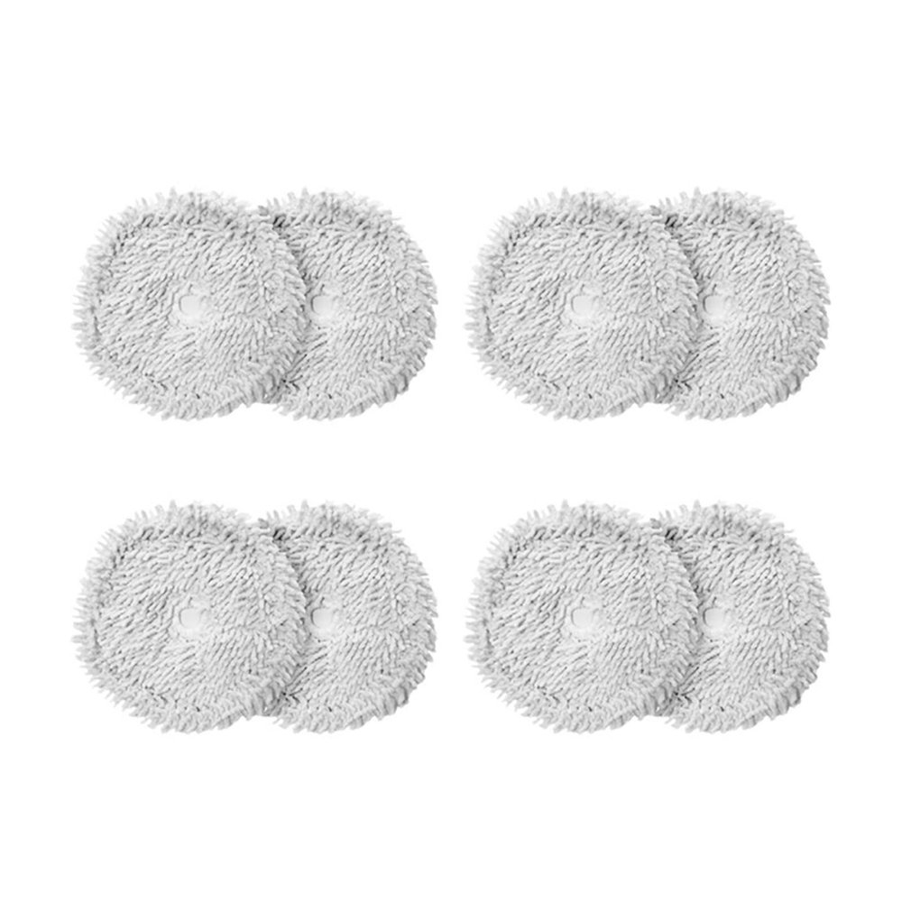 Compatible for Dreame W10 Vacuum Cleaner Accessories Mop Cloth Cleaning Cloth Replacement Parts (Color : 8 pcs-1)