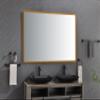 60x 36Inch LED Mirror Bathroom Vanity Mirror with Back Light, Wall Mount Anti-Fog Memory Large Adjustable Vanity Mirror view 2