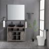 60x 36Inch LED Mirror Bathroom Vanity Mirror with Back Light, Wall Mount Anti-Fog Memory Large Adjustable Vanity Mirror view 3