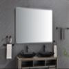 60x 36Inch LED Mirror Bathroom Vanity Mirror with Back Light, Wall Mount Anti-Fog Memory Large Adjustable Vanity Mirror view 4