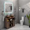 72 x 36 Inch LED Bathroom Mirror with Lights, Lighted Vanity Mirror, Anti Fog Design, Large Wall Mounted Light Up Mirror, Hanging, Rectangle view 1