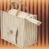 Jute Bag with Mobile Holder - Eco-Friendly - for Shopping | Lunch Bag/Tiffin | Grocery Storage. for Men & Women, 30 X 30 cm view 3