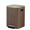 DIPSTICK Kitchen Trash Can Indoor Trash Can Trash Can with Soft Close Trash Bin with Lid Pedal Storage Bin Can Bathroom Bedroom Office Bedroom Trash Can (Size : Large) view 1