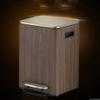 DIPSTICK Kitchen Trash Can Indoor Trash Can Trash Can with Soft Close Trash Bin with Lid Pedal Storage Bin Can Bathroom Bedroom Office Bedroom Trash Can (Size : Large) view 3