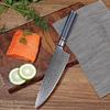 6 Pcs Knife Set 67 Layers Damascus Steel VG10 Kitchen Chef Knife Set Professional Sharp Cooking Knife Set,Suitable for Professional Chefs, Culinary Experts and Home Cooks view 2
