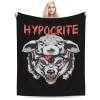 A Wolf in Sheep s Clothing Throw Blanket for Couch Bed Sofa Soft and Comfortable Blankets 50"x40" Anti-Pilling Flannel Blanket view 1