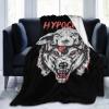 A Wolf in Sheep s Clothing Throw Blanket for Couch Bed Sofa Soft and Comfortable Blankets 50"x40" Anti-Pilling Flannel Blanket view 2