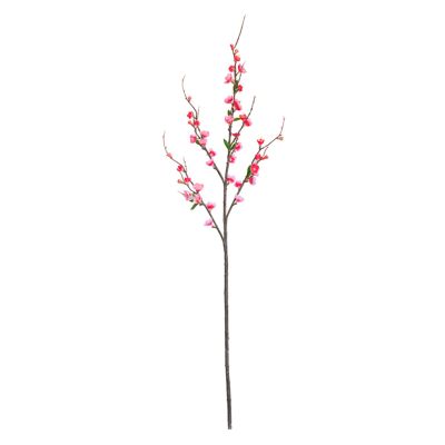 MOTUZP Artificial Peach Blossom Branches, 37.4 Inch, Red, Peach, Pink, 1 Count, 1 Pack, Romantic/Elegant, Artificial Flowers, ARTIFICIAL PLANT, Plant, Home Decor