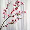 MOTUZP Artificial Peach Blossom Branches, 37.4 Inch, Red, Peach, Pink, 1 Count, 1 Pack, Romantic/Elegant, Artificial Flowers, ARTIFICIAL PLANT, Plant, Home Decor view 3