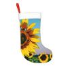 FRGMNT Sunflowers Flowers Print Christmas Stockings,Personalized Xmas Stockings, for Fireplace Hanging and Holiday Dcor view 2