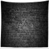 CORFOTO 59x39 Inch Fabric Black Retro Brick Wall Tapestry Old Brick Wall Picture Wall Hanging Brick Stone Wall Tapestry for Wall Decor Bedroom Aesthetic Living Room College Dorm Decor Wallpaper view 1