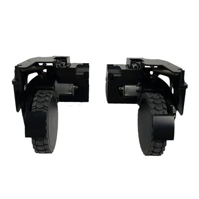 TELoni Vacuum Cleaner Original Accessories Left and Right Anti-Skid Wheels Assembly Parts. Compatible for 360 S7, S7 Pro. Vacuum Cleaner Accessory Wheels (Color : L+R)