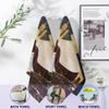 BIGXIUKA Bath Hand Towel 2 Pack Boho Sun Mountain Absorbent Hand Towels Deer Cactus Face Towel Soft Breathable Bathroom Towel for Kitchen Hotel Spa Decor Gift 28 x14 in view 4
