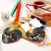 Artisan Made, Ceramic Christmas Ornaments - Unique Design and Elegant Styling for Festive Joy, Holiday Charm Deer Bear Moose view 4
