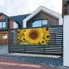 Blooming Sunflowers Print Holiday Banner Medium Personalized Background Banners Hanging Banners Birthday Banner For Indoor Outdoor Christmas Party Decorations Supplies view 4