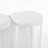 Cabilock Punch Wall-Mount Soap Dispenser Double-Bottle Shower Shampoo Dispenser for Bathroom Capacity Liquid Soap Easy Installation No Damage to Walls view 3