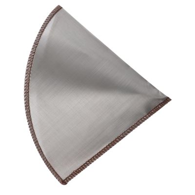 BRIGHTFUFU Stainless Steel Reusable Coffee Filter Screen Fine Mesh Espresso Filter for Cups Paper Design for Smooth Flavor for Coffee Shops and Home Brewing