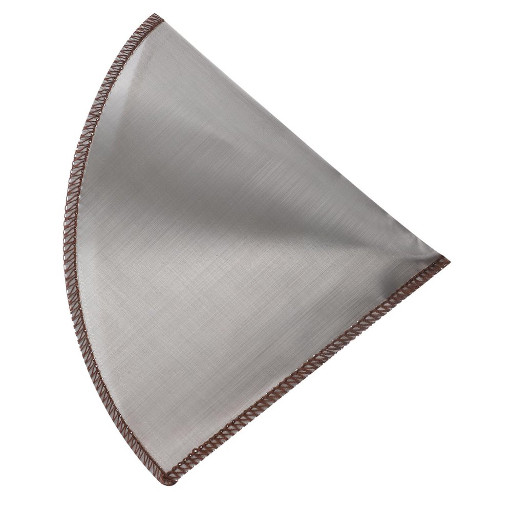 BRIGHTFUFU Stainless Steel Reusable Coffee Filter Screen Fine Mesh Espresso Filter for Cups Paper Design for Smooth Flavor for Coffee Shops and Home Brewing