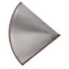 BRIGHTFUFU Stainless Steel Reusable Coffee Filter Screen Fine Mesh Espresso Filter for Cups Paper Design for Smooth Flavor for Coffee Shops and Home Brewing view 1