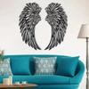 Angel Wings Ornament, Angel Wall Decor, Angle Wings, for Home Bedroom Living Room Garden Office (30 * 15CM) (40 * 20CM) view 2