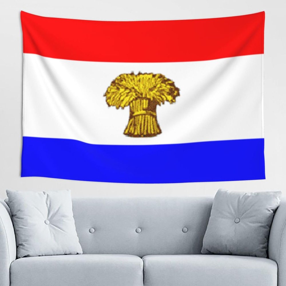 LIFANGMI Flag Of Sussex County, Delaware Tapestry Wall Hanging 60x40 Inch Bedroom Living Room Dormitory Home Decoration Wall Tapestry