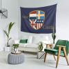 LIFANGMI Flag Of New Castle, Delaware Tapestry Wall Hanging 60x40 Inch Bedroom Living Room Dormitory Home Decoration Wall Tapestry view 3