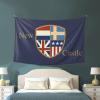 LIFANGMI Flag Of New Castle, Delaware Tapestry Wall Hanging 60x40 Inch Bedroom Living Room Dormitory Home Decoration Wall Tapestry view 4