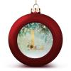Guangpat Initial Letters Decor Ball Ornaments, Monogram Christmas Ball Ornament Large,Personalized Initials Monogram L Ornaments for Christmas Tree New Year Holiday Decor view 1