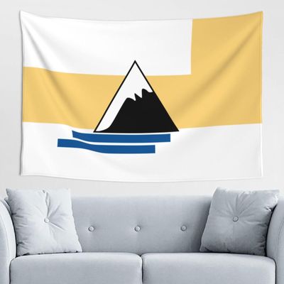 LIFANGMI Flag Of Fremont County, Colorado Tapestry Wall Hanging 60x40 Inch Bedroom Living Room Dormitory Home Decoration Wall Tapestry
