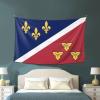 LIFANGMI Flag Of Metairie, Louisiana Tapestry Wall Hanging 60x40 Inch Bedroom Living Room Dormitory Home Decoration Wall Tapestry view 4