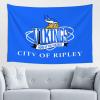LIFANGMI Flag Of Ripley, West Virginia Tapestry Wall Hanging 60x40 Inch Bedroom Living Room Dormitory Home Decoration Wall Tapestry view 1