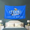 LIFANGMI Flag Of Ripley, West Virginia Tapestry Wall Hanging 60x40 Inch Bedroom Living Room Dormitory Home Decoration Wall Tapestry view 4