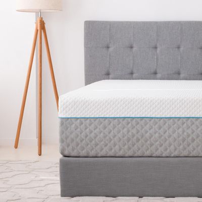 EGOHOME Twin Mattress 14 Inch, Memory Foam Mattress Bed in a Box, Back Pain Relief, Made in The USA of US Foam and Global Materials, Medium Firm, CertiPUR-US Certified,75x38x14, White