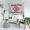 LIFANGMI Flag Of The Omaha Tribe Of Nebraska & Iowa Tapestry Wall Hanging 60x40 Inch Bedroom Living Room Dormitory Home Decoration Wall Tapestry view 3