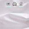 XHCTNN Premium Round Mattress Protector - Fitted Bed Sheet Set with 2 Pillowcase - Pure Cotton Fitted Sheet Hotel Home Bedding(I,87" Diameter) view 2