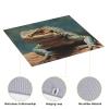 Dish Drying Mat for Kitchen Counter, Absorbent Microfiber Drainer Mats, Non-slip Kitchen Draining Mat for Coffee Machine Dish Rack Pad 18"x16" Lizards Dish Drainer Pad view 3